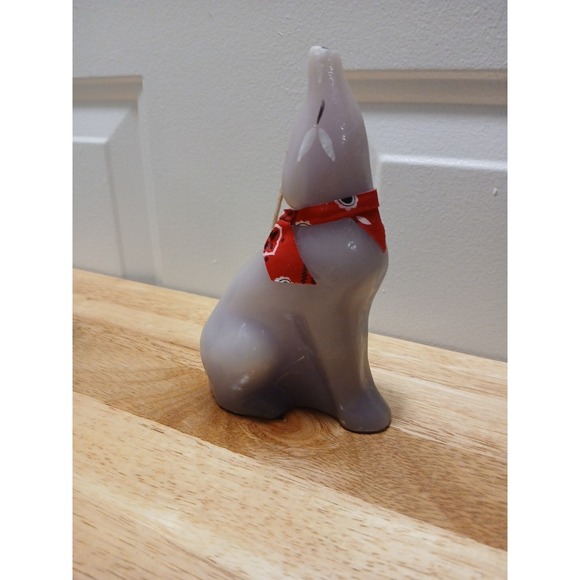 Howling Coyote Candle Southwest Desert Howl At The Moon Candles Set Of 2 Unused - Picture 6 of 11